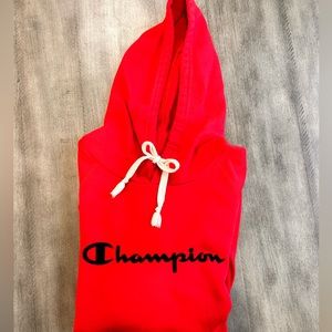 Champion Red hoodie